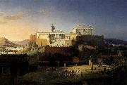 Leo von Klenze The Acropolis at Athens painting